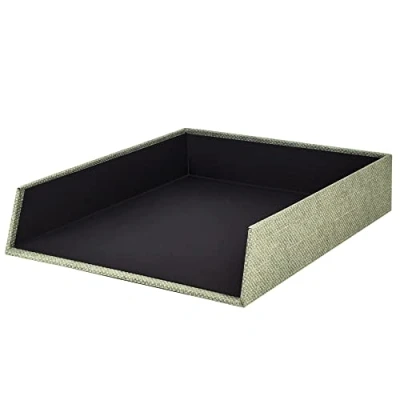 Imagen de Rössler Papier 1335452670 S.O.H.O. Cesta de almacenamiento para DIN A4, apilable, Special Line Sage, 1 pieza