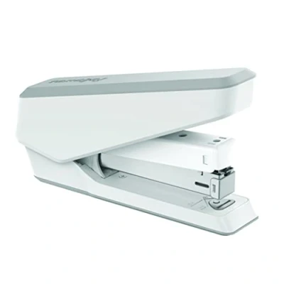 Imagen de Fellowes Grapadora LX850 EasyPress™, de carga completa, con Protección Microban, capacidad para 25 hojas, compatible grapas 24/6mm y 26/6mm, color blanco
