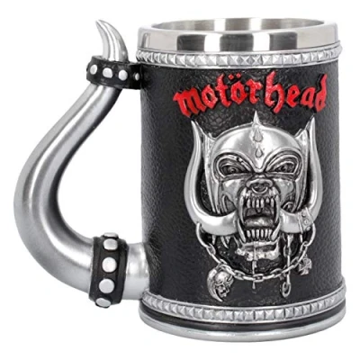 Imagen de Nemesis Now B4121M8 Motorhead Jarra (14 cm, resina, con inserto de acero inoxidable)