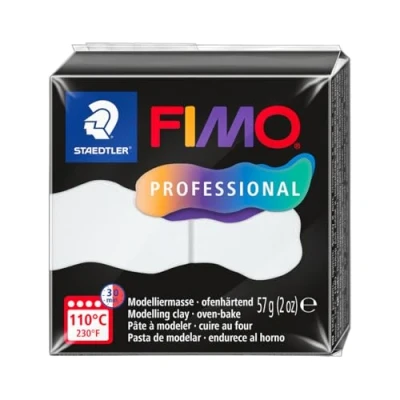 Imagen de STAEDTLER 8040 0 ST Fimo Prof Pasta para modelar (57 g), color blanco