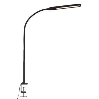 Imagen de Briloner Leuchten 2389 015 Lámpara de Pinza LED, Función Táctil, Temperatura Color Regulable, 8 W, 600 Lúmenes, Negra