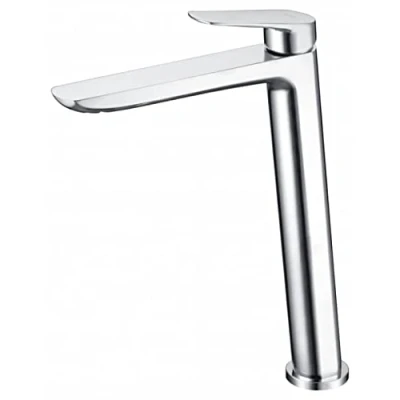 Imagen de Grifo lavabo caño alto monomando cromado Bélgica Imex BDZ044 3 (GRIFO +VALVULA VCC001)