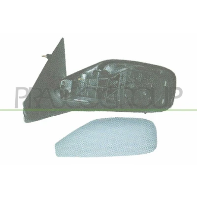 Imagen de Espejo retrovisor Prasco RN0847313 derecha eléctrico calefactable, ajustable desde interior, con sensor de temperatura, abatible eléctricamente