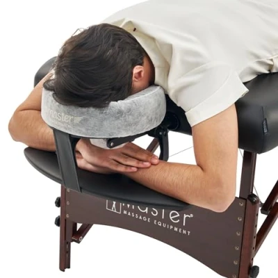 Imagen de Master Massage Funda desechable Ajustable para reposacabezas (Paquete de 50) Almohada Facial/cojín Facial