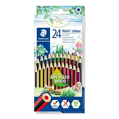 Imagen de Staedtler Wopex Lápices de colores (24 unidades), multicolor