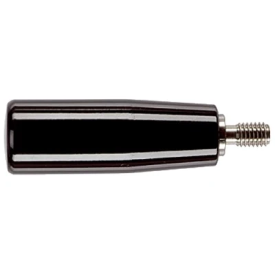 Imagen de Halder 24530.0071 Cilindro asas, negro, D1 = 31 mm/D2 M12/acero