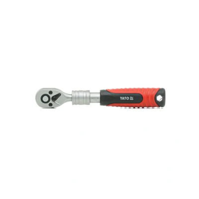 Imagen de YATO YT 0297 Chicharra reversible 72 6,3 (1/4&quot;) 150 200 Acero cromo vanadio norauto, oscaro, mister auto