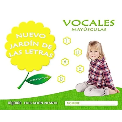 Imagen de Nuevo jardín de las letras. Vocales. Mayúsculas. Educación Infantil
