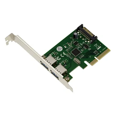 Imagen de Kalea INFORMATIQUE Tarjeta controladora PCI Express PCIe a USB 3.1 de 2 Puertos externos con chipset ASM1142 Rendimiento 10G