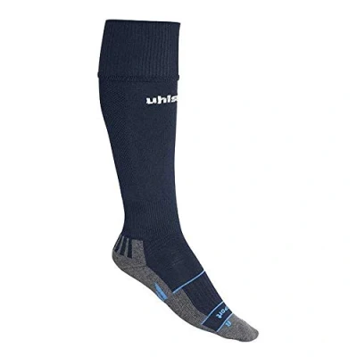 Imagen de Uhlsport Team Pro Player Medias de Equipaciones, Sin género, Azul Marino/Blanco, 33 36
