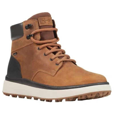 Imagen de Geox Botines con cordones, Hombre, Talla: 42, Ochre black Zapatos
