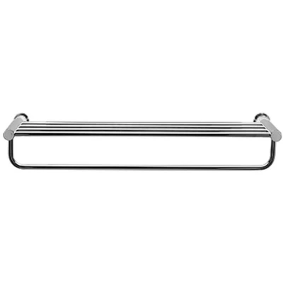 Imagen de Duravit Código D Toallero, Latón, Plata, 650x220x112 mm