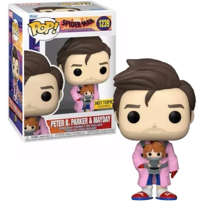 Imagen de Funko Marvel Spider Man Bath Peter Parker y MayDay Figure Pop!Marvel (modelo exclusivo de tema caliente)