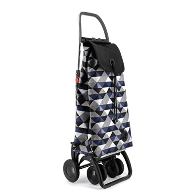 Imagen de Carro Rolser I MAX Sahara 4 Ruedas 2 Giratorias Plegable Azul