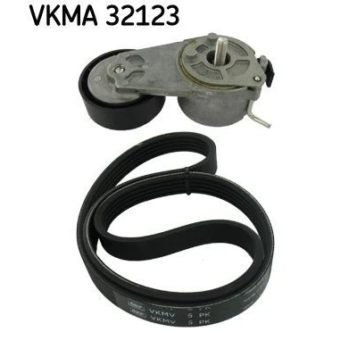 Imagen de SKF VKMA 32123 Juego de correas trapeciales poli V FIAT: Stilo Hatchback, Punto II Hatchback
