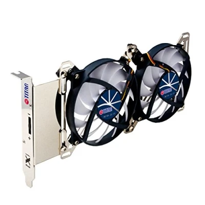 Imagen de Titan TTC SC07TZ(RB) Ventilador de PC (Graphics Card, Ventilador, 9,5 cm, 1000 RPM, 1800 15 dB)
