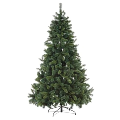 Imagen de TIENDA EURASIA Arbol de Navidad Artificial PVC Verde Frondoso Ramas Abatibles Estructura y Soporte Metálico Arboles Medidas 120,150,180 210 cm (150 420 Puntas)