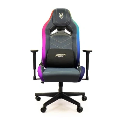 Imagen de Silla gaming Woxter Stinger Station Elite, Reposabrazos 2D, RGB LED, Hasta 150 kg, Negro