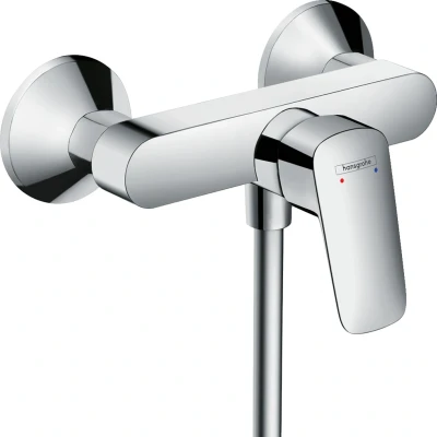 Imagen de hansgrohe Logis grifo de ducha visto para 1 función, monomando ducha, mezclador cromo, 71600000