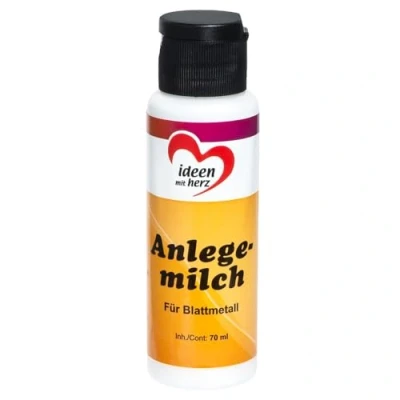 Imagen de Ideen mit Herz Leche de amarre para metal en hojas Pegamento hoja oro 70 ml
