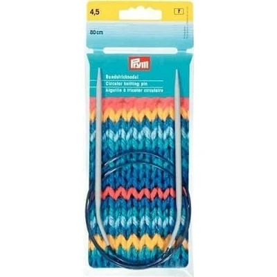 Imagen de Prym Rundstricknadeln ALU 100 cm 4,00 mm Grau Agujas Redondas, Aluminio, Gris, 4,0