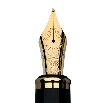 Imagen de SPARE NIBS Majesti Medium Nib Red and Black Gold
