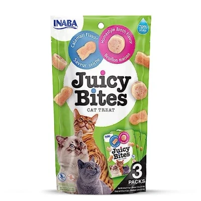 Imagen de Snacks para Gatos INABA FOODS Churu Juicy Bites Homestyle Style SELMARI 33,9G / 6