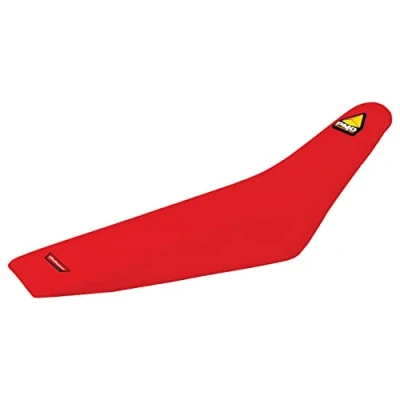 Imagen de Polisport 8156400003 Asiento Completo de Carreras Performance fácil Instalar con Efecto Antideslizante y Agarre Compatible Motocicletas Honda en Color Rojo