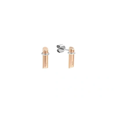 Imagen de Calvin Klein Pendientes de botón para Mujer Colección ELONGATED LINEAR 35000020