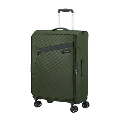 Imagen de Samsonite Litebeam Upright M, Equipaje de Mano, Spinner 66 cm, Verde (Climbing Ivy)