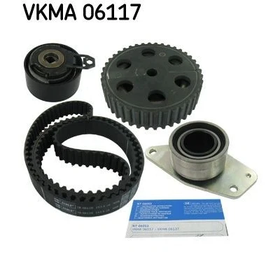 Imagen de SKF VKMA 06117 Kit de correa distribución 153 con perfil redondeado dientes RENAULT: CLIO 2, Kangoo I, Scénic 1, OPEL: Movano A Furgón