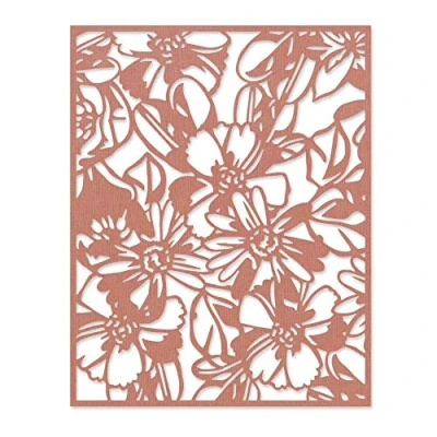 Imagen de Sizzix 665203 Troquel Thinlits diseño Floral de Tim Holtz Talla única Cutting Dies, Plástico Papel, Multicolor