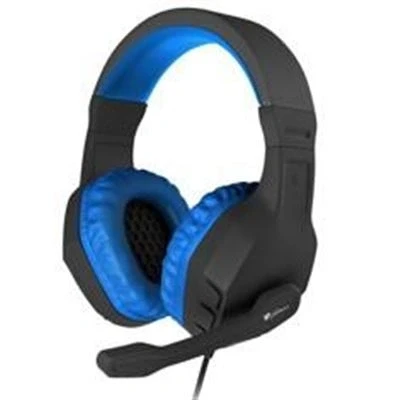 Imagen de GENESIS Argon 200 Auriculares Gaming 2.0 con Microfono, MiniJack 3.5x2, Control de Volumen, Color Azul