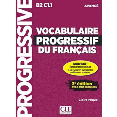Imagen de Vocabulaire Progressif Du Français B2 c1.1 Avance (3e Edition )
