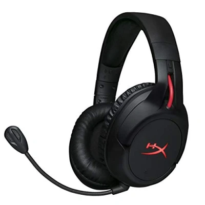Imagen de Auriculares gaming HyperX Cloud Flight, De diadema, Inalámbricos, Para PC/ PS4, Hasta 30 horas, Negro y Rojo