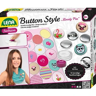 Imagen de Lena Animales Alfiler Set, Multicolor, Medium (SiMM Spielwaren GmbH 42564)