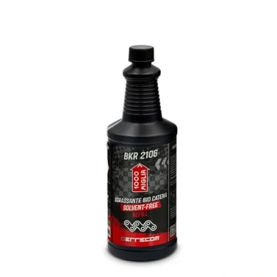 Imagen de ERRECOM 1000 Miglia BKR 2106 Desengrasante Biodegradable para Cadenas de Bicicleta, Fórmula sin Disolventes, Recarga en Botella 1 L