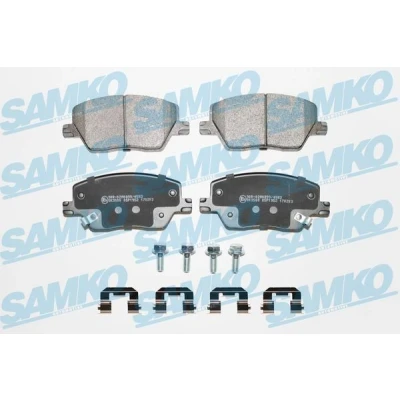 Imagen de LPR 05P1952K Juego de pastillas freno con tornillos accesorios FIAT: Tipo Familiar, Berlina, Hatchback