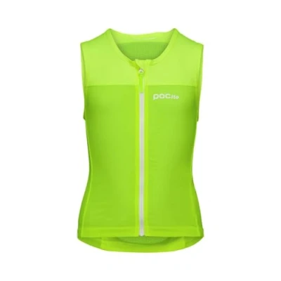 Imagen de POC POCito VPD Air Vest Casco de esquí para niños, Fluorescent Yellow/Green, S