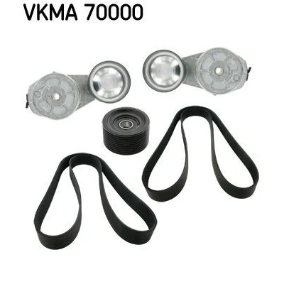 Imagen de SKF VKMA 70000 Juego de correas trapeciales poli V