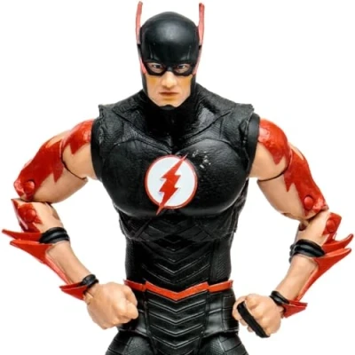 Imagen de McFarlane Toys Flash DC Build A Figuras de 7 Pulgadas WV9 Speed Metal Barry Allen
