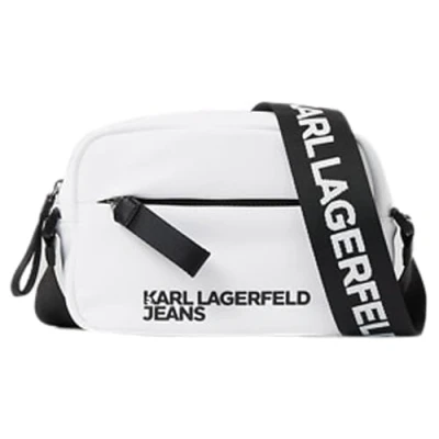 Imagen de Karl Lagerfeld Jeans Essential Unisex Bandolera, Talla: One Size, White