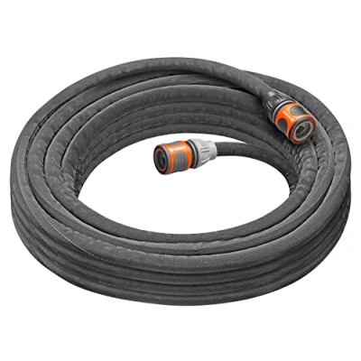 Imagen de Gardena manguera textil Liano Life 1/2 pulgadas, 10 m: de jardín tejido muy flexible, con interna PVC, sin dobleces, ligera, resistente a la climatología (18440 20)