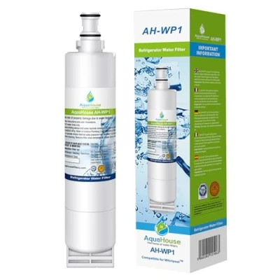 Imagen de AquaHouse AH WP1 filtro de agua compatibles para Whirlpool nevera SBS002, 4396508, 481281729632, 461950271171, S20BRS, SBS003