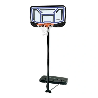 Imagen de LIFETIME 90114 Aro de Baloncesto portátil Ajustable, Ajuste telescópico 7.5 a 10 pies, Tablero Impacto 44 Pulgadas