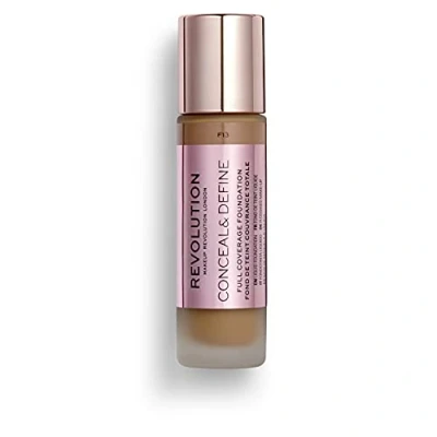 Imagen de Makeup Revolution, Base de maquillaje Conceal &amp; Define, F13, 23ml