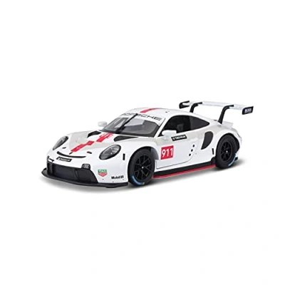 Imagen de Burago Bburago Porsche 911 RSR GT 1:24 Scale Die Cast Collectible Car Modelo, Color (May Cheong B18 28013)