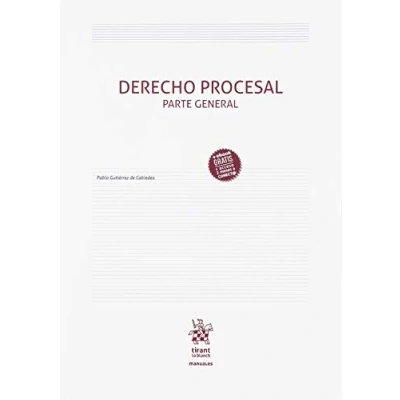 Imagen de Derecho Procesal Parte General (Manuales de Procesal)