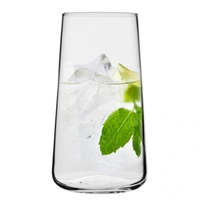 Imagen de Krosno Vasos para agua, bebidas y zumos Diseño elegante Sin plomo Capacidad Colección Infinity Ideal hogares, restaurantes, fiestas Apto lavavajillas (4 unidades 600 ml)