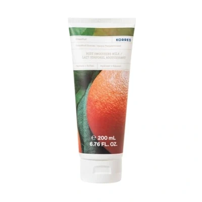 Imagen de KORRES GRAPEFRUIT SUNRISE Suavizante Leche corporal con aloe vera, crema nutritiva para la piel una fragancia fresca y afrutada, vegana, sin siliconas ni parabenos, 200 ml